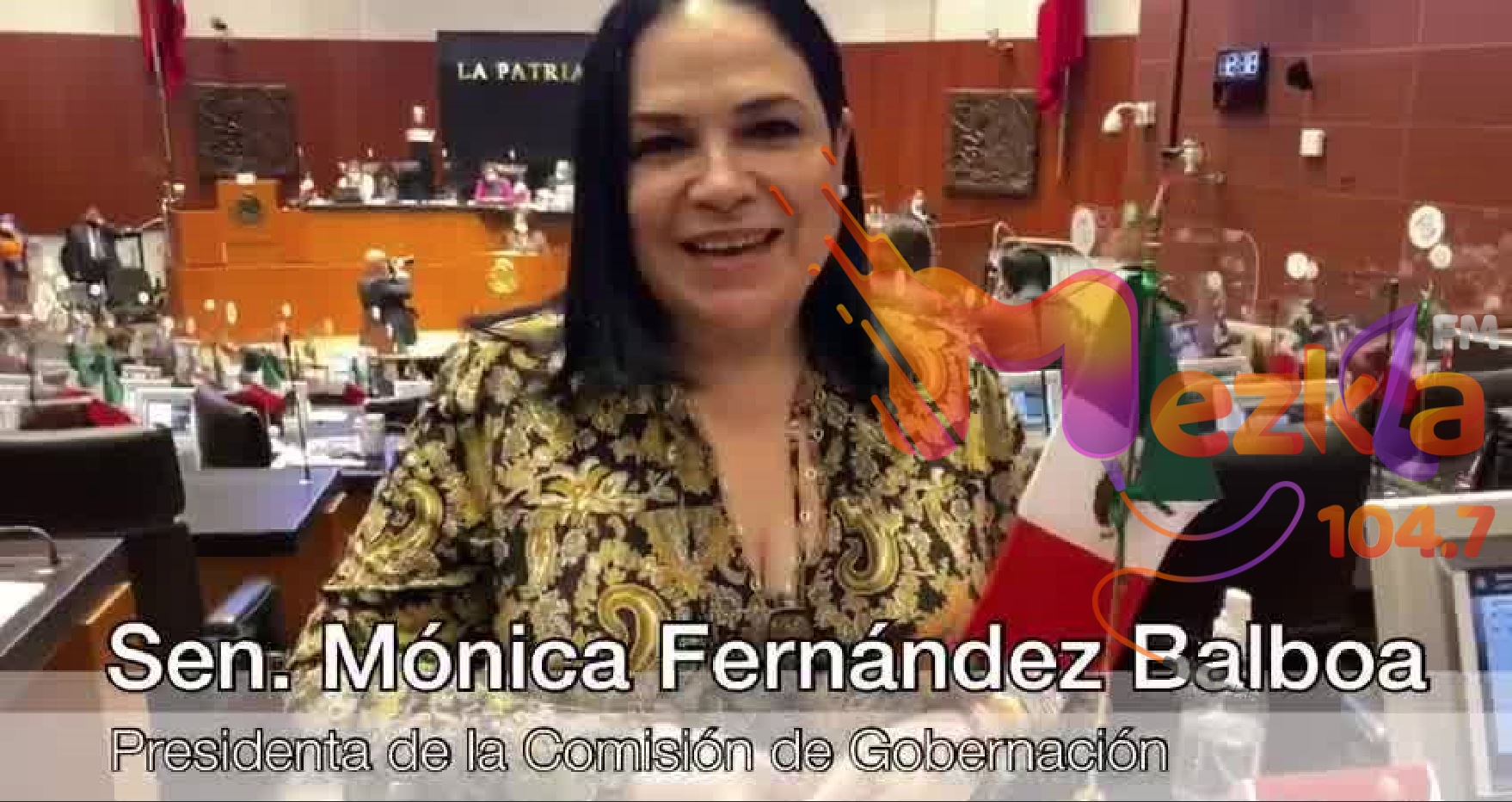 Senadora Mónica Fernández explica su nuevo cargo – Mezkla FM