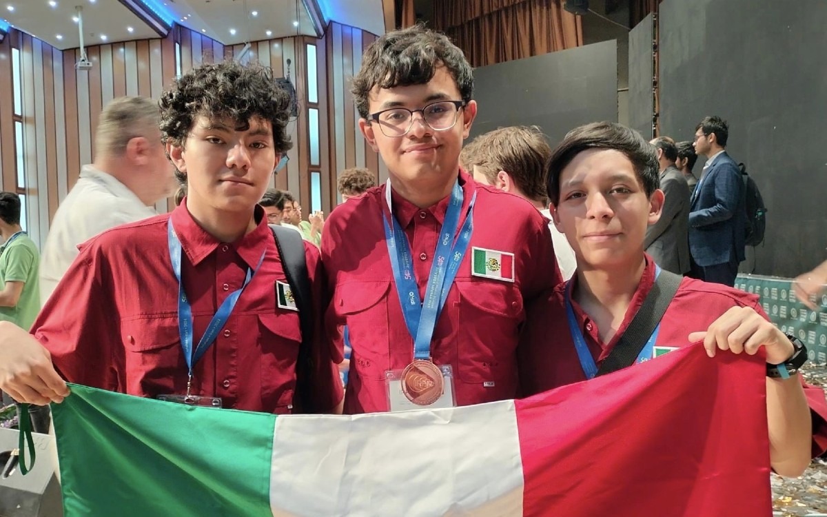 Estudiantes ganan medalla de bronce en Irán tras Olimpiada de Física ...